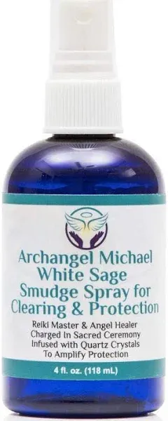 White Sage Spray: White Sage Smudge Spray for Clearing and Protection - Smoke...