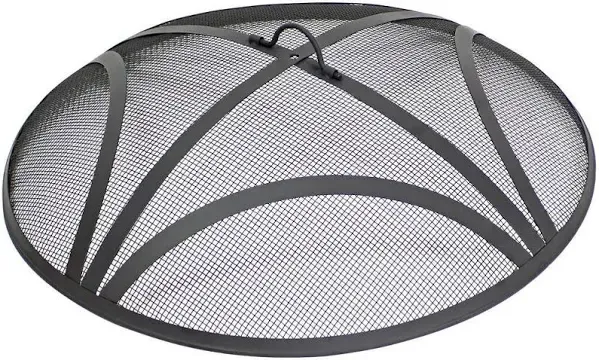 Sunnydaze Decor Reinforced Steel Mesh Fire Pit Spark Screen