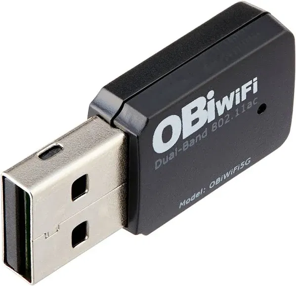 NEW OPEN BOX Obihai OBiWiFi5G Dual-Band USB 2.0 Wireless Adapter 1517-49585-001