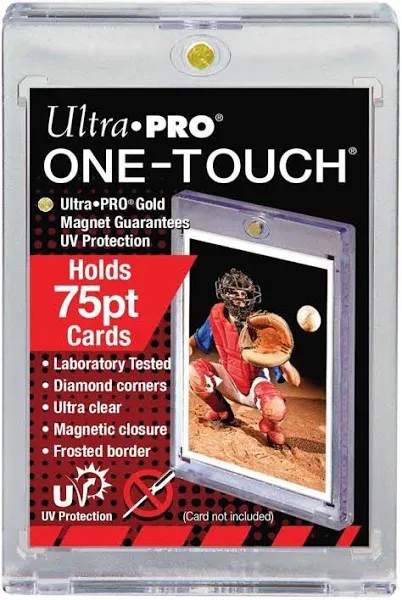 ULTRA PRO One-Touch 75pt Magnetic Card Display Protector Holder UV #81910