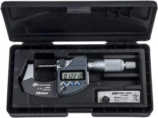 Mitutoyo 342-371-30 Digimatic Crimp Height Micrometer Data Output