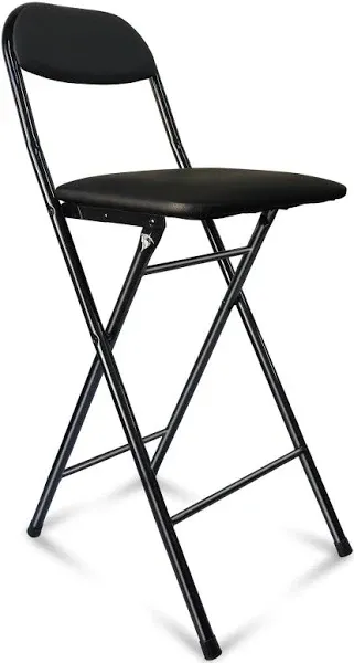 Uwear Folding Bar Stool with Back