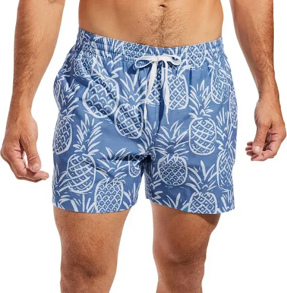 Chubbies Men's Thigh-Napples 5.5" Swim Trunks