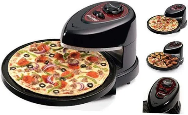 PIZZAZZ plus rotating pizza oven 03430 black