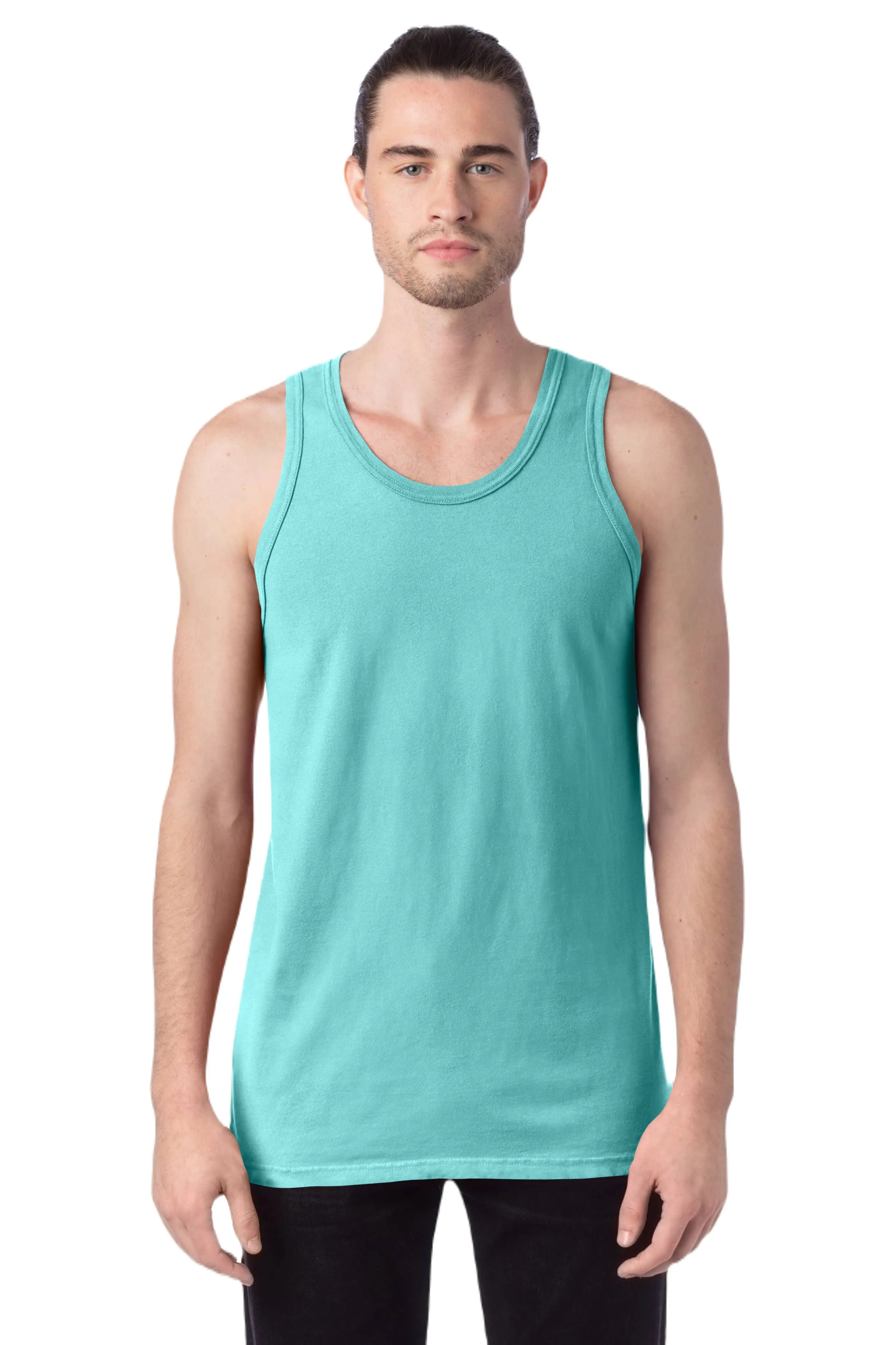 ComfortWash by Hanes GDH300 Garment Dyed unisex Tank Top - Mint - M