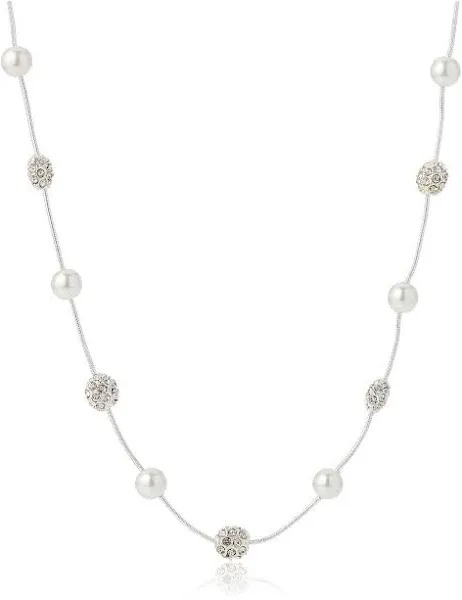 Anne Klein Women's Imitation Pearl Strand Necklace