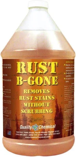 Quality Chemical&#039;s Rust-B-Gone Rust Stain Remover/Rust Reformer/Rust Neutrali...