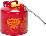 Eagle Type II Safety Can 5 Gallon Red Metal Spout