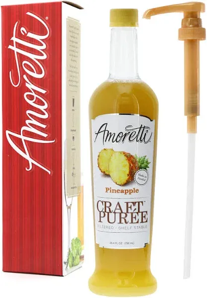 Amoretti Pineapple Craft Puree - 9 lbs