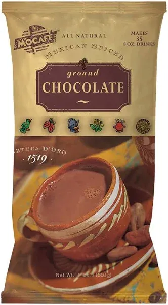 Mocafe Azteca D Oro Mexican Spiced Chocolate Cocoa