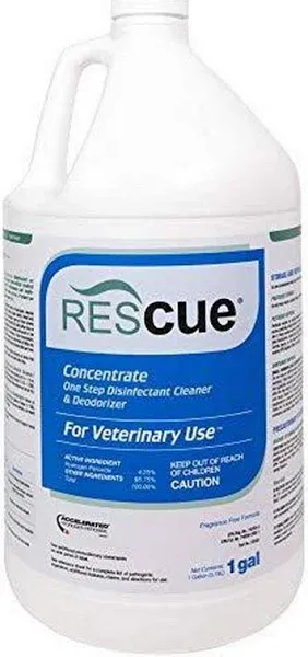 Diversey Rescue One-Step Disinfectant Cleaner & Deodorizer Concentrate Bottle