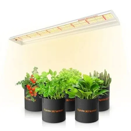 Spider Farmer SF600 LED Grow Light Strip Sunlike Full Spectrum For Seedling Veg