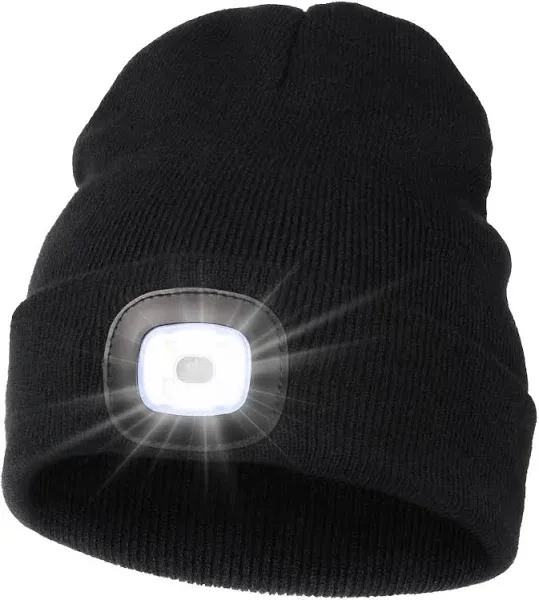 YunTuo Unisex LED Beanie Hat