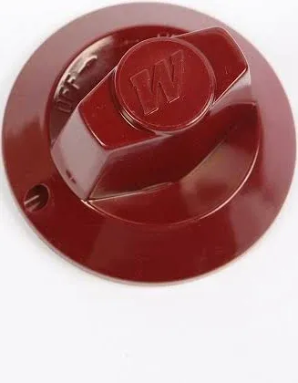 00-719259-00012 Vulcan Hart Knob,Control Red-W/Set Scr