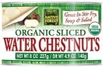 Native Forest Organic Sliced Water Chestnuts