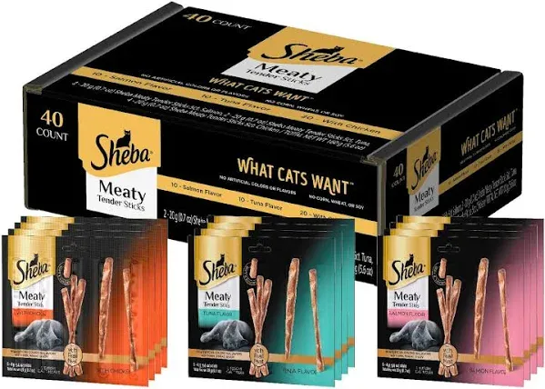 Sheba Meaty Sticks Variety Pack