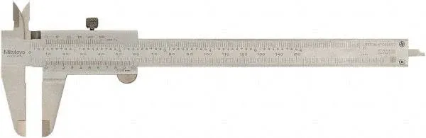 Mitutoyo Vernier Caliper: 0 to 6", 0.001" Graduation, Stainless Steel MPN:530-312CAL