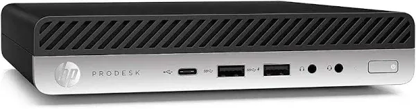 HP ProDesk 600G4 Micro Desktop Computer | Hexa Core Intel i5 (3.2) | 16GB DDR4 RAM | 250GB PCIe M.2 NVMe | Windows 11 Professional | Home or Office PC (Renewed)