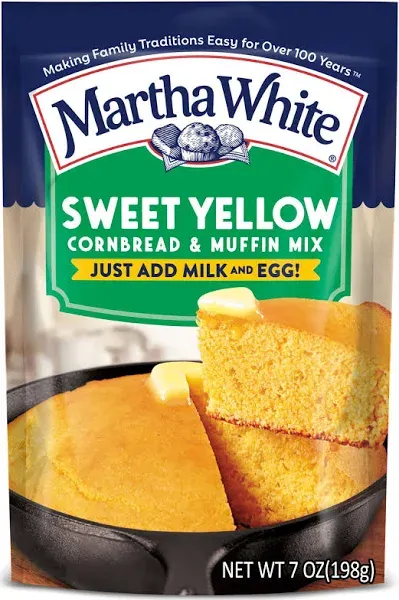 Martha White Sweet Yellow Cornbread Muffin Mix