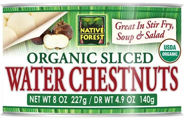 Native Forest Organic Sliced Water Chestnuts (8 oz)