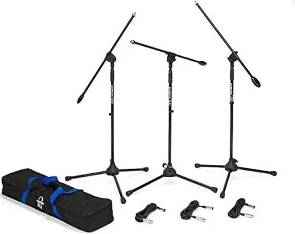 Samson BL3VP Boom Stand and Cable 3-Pack