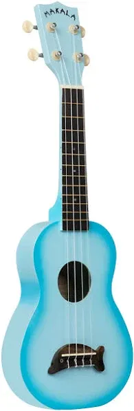 Makala Dolphin Blue Burst Soprano Ukulele