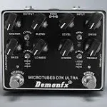 High quality Bass Effect Pedal DemonFX Microtubes D7K Ultra V2 Bass Preamp Pedal