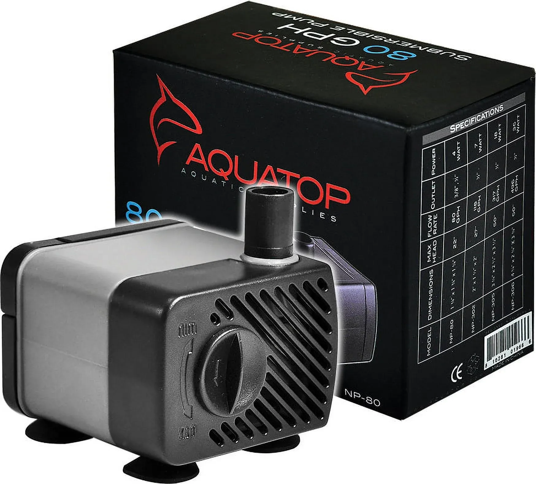 AquaTop Submersible Aquarium Pump NP-80