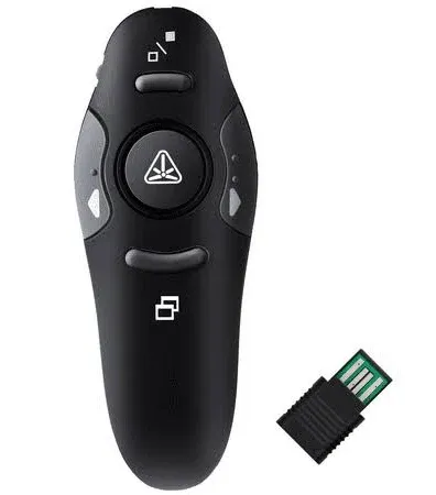 Power Point Presentation Remote Wireless USB PPT Presenter Laser Pointer Clicker