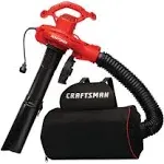 Craftsman 12 Amp Corded Blower/Vacuum/Mulcher - Cmebl7000