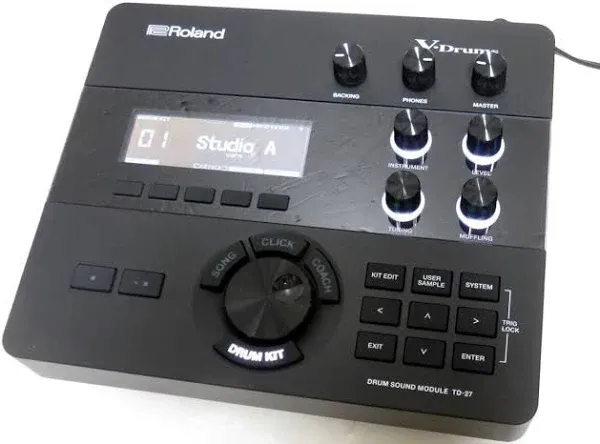 ROLAND TD-27 Drum Sound Module Prismatic Sound Modeling