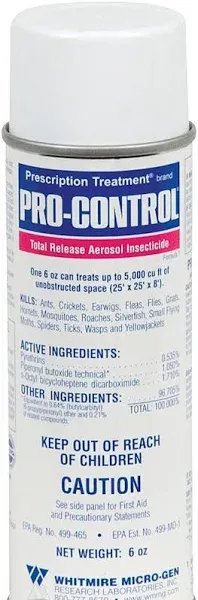 ProControl Plus Total Release Fogger Bomb 1 Case (12 x 6 oz. Cans)