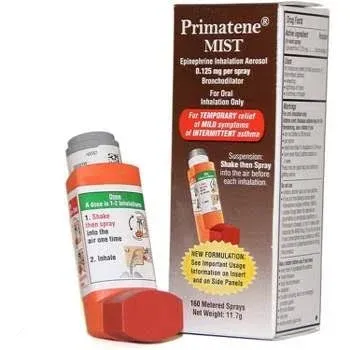 Primatene Mist Epinephrine Inhalation Aerosol