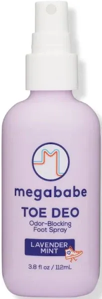 Megababe Toe Deo Odor Blocking Foot Spray