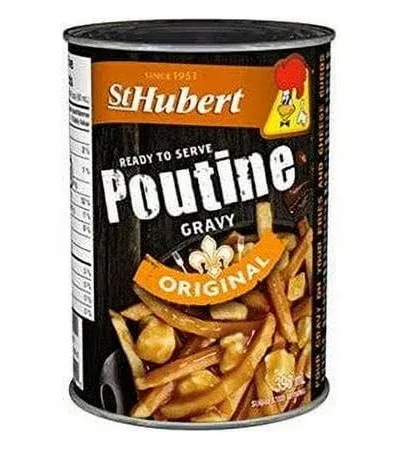 Poutine Gravy - St Hubert - 13.5 Ounce Cans (Pack of 3) | Imported from Canada