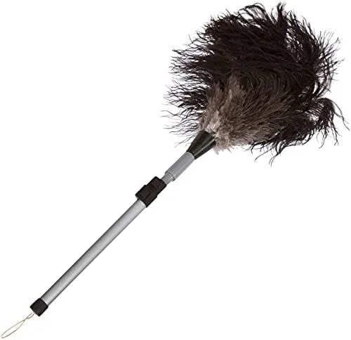 Ostrich Feather Duster with Extension Pole Up to 42"