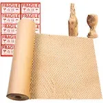 Packing Dishes Packing Material for Glassware 15"x230' Shipping Paper for Fragile Items Great Alternative to Bubble Cushion Wrap 80gsm Recyclable