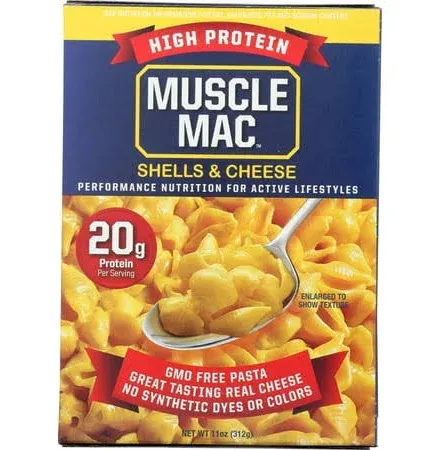 Muscle Mac Shells & Cheese High Protein 11 oz