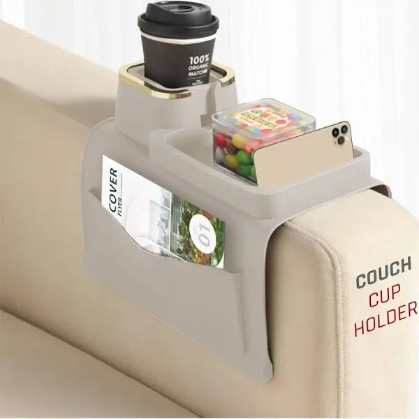 Sofatory Couch Cup Holder Tray