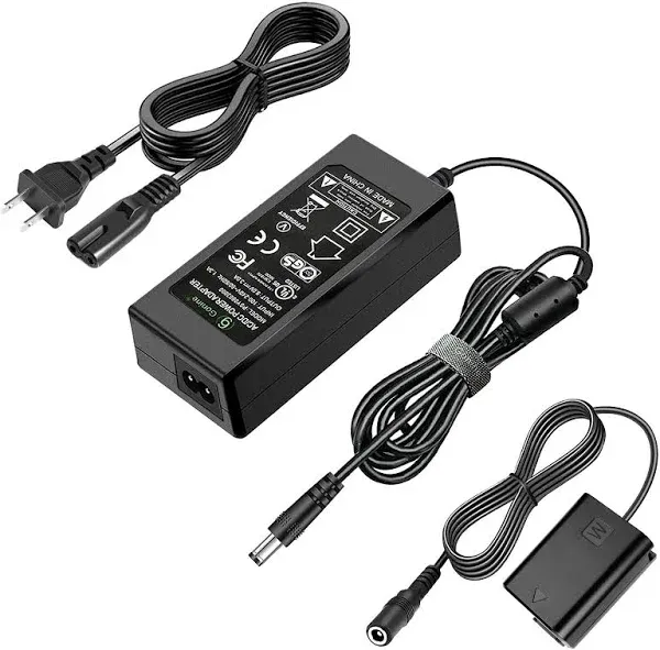 Gonine AC-PW20 AC Adapter for Sony Alpha NEX-5 NEX-5A NEX-5C 