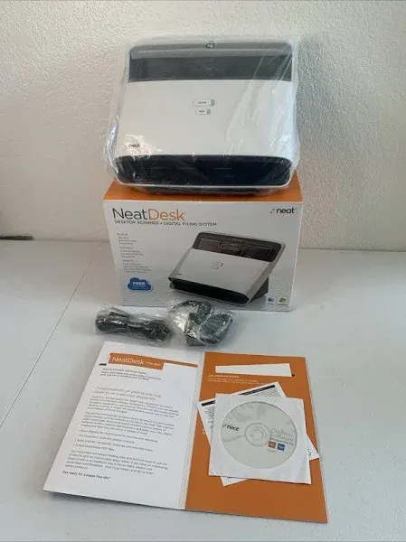 Neat 2005083 Desktop Document Scanner and Digital Filing System for PC and Mac