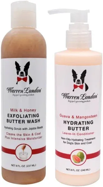 Warren London Butter Combo Premium Dog Shampoo & Conditioner