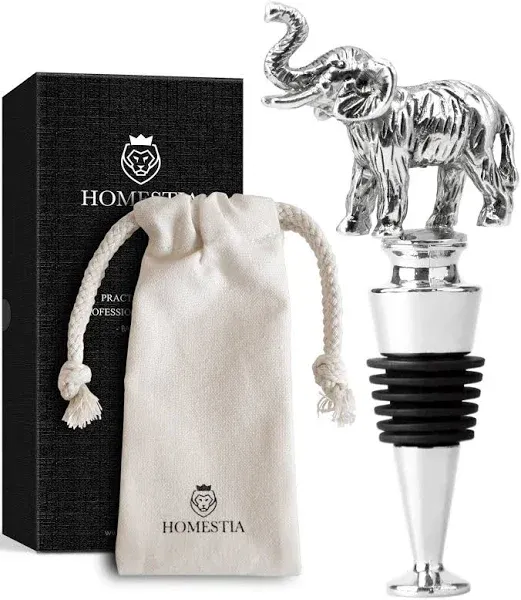 Homestia Giraffe Shape Bottle Stopper Wine Reusable Beverage Wine Accessory