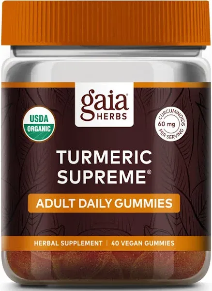 Gaia Herbs Turmeric Supreme Gummies