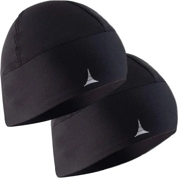 Skull Cap Helmet Liner Running Beanie - Ultimate Thermal Retention and Performance Moisture Wicking. Fits Under Helmets