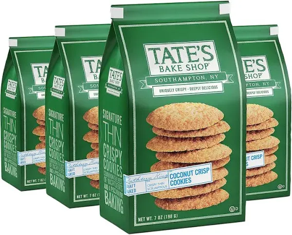 Tate's Bake Shop Coconut Crisp Cookies