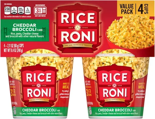 Rice A Roni Cheddar Broccoli Rice