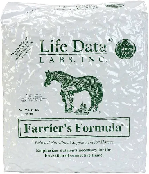 Life Farrier's Formula Pelleted Hoof & Coat Supplement for Horses