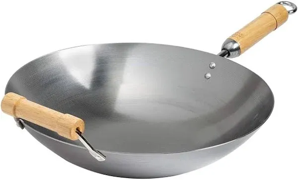 Joyce Chen Classic Series 14" Carbon Steel Wok