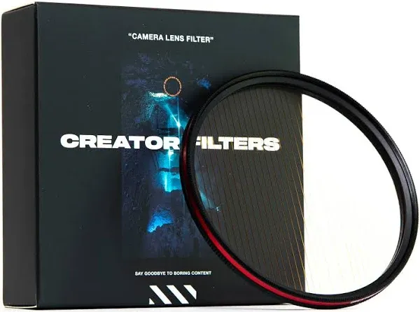 Anamorfake Blue Streak Special Effects Lens Filter | Anamorphic Light Flare E...